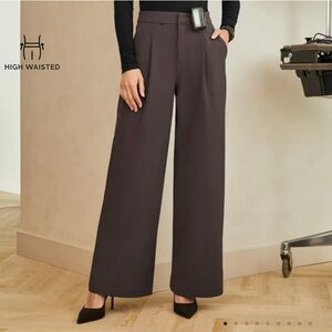 FIGSPRO High Waisted Wide Leg Trouser XS